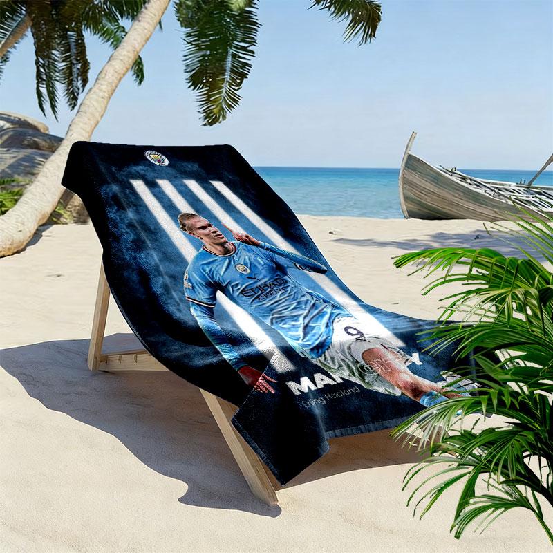 Vinicius Jr. Rise Beach Towel, Large Soft Quick Dry Towel for Beach Camping Swimming