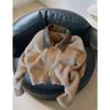 Women's Soft Raccoon Wool Knit Cardigan with Double-Headed Zipper - Sensitive Skin-Friendly, Autumn & Winter