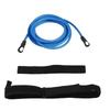 Swimming Training 4M Swim Tether Belt Swimming System Swim Training Equipment Blue