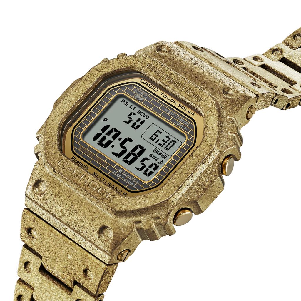 Casio G-SHOCK Men's Stainless Steel 200M Water Resistant Shock Resistant Quartz Watch GMW-B5000PG-9