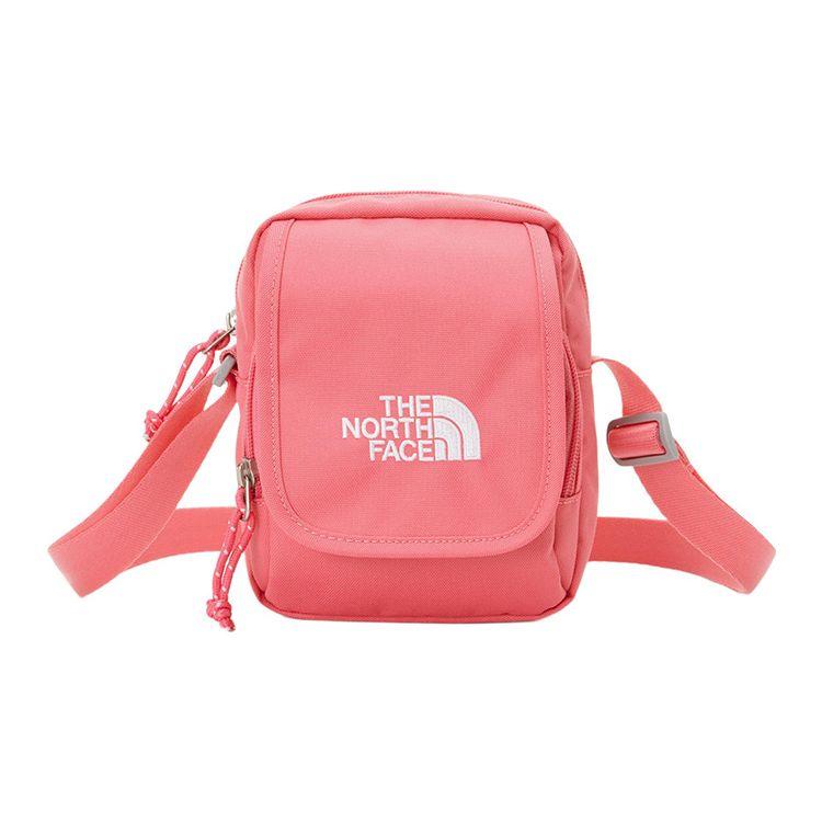 

The North Face Embroidered Logo Zipper Mini Shoulder Crossbody Bag Unisex bags Pink NN2PP55L Mini