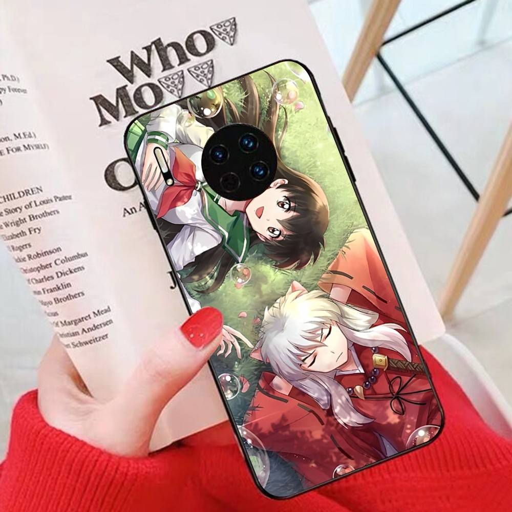 Japanese Cartoon Inuyasha Anime Phone Case For Huawei P 8 9 10 20 30 40 50 Pro Lite Psmart Honor 10 Lite 70 Mate 20lite