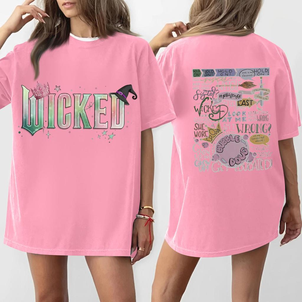 Women's Casual Fashion Round Neck Printed Short Sleeve T-Shirt Top