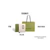 Gucci Brand Print Artificial Leather Card Holder Unisex Couple Style Sand and Brown