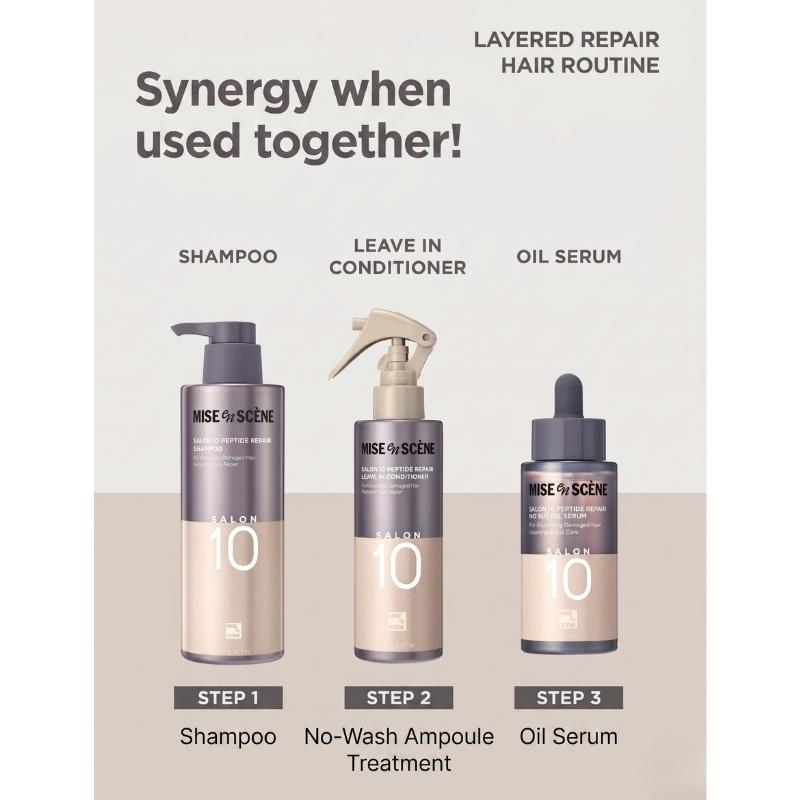 [Mise en scene] Salon10 No wash Damaged Ampoule Treatment Mist 200ml