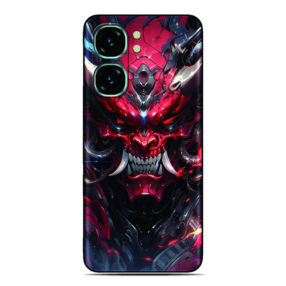 Samurai Mask Phone Case For Xiaomi Poco C85 C85x C40 M7 C71 Redmi 15C A7 A5 4G 11A 13C 12C Note 15 11 12 Pro 5G Back Cover