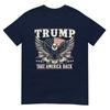 Trump 2024 Usa Flag Take America Back Eagle American Flag Tshirt