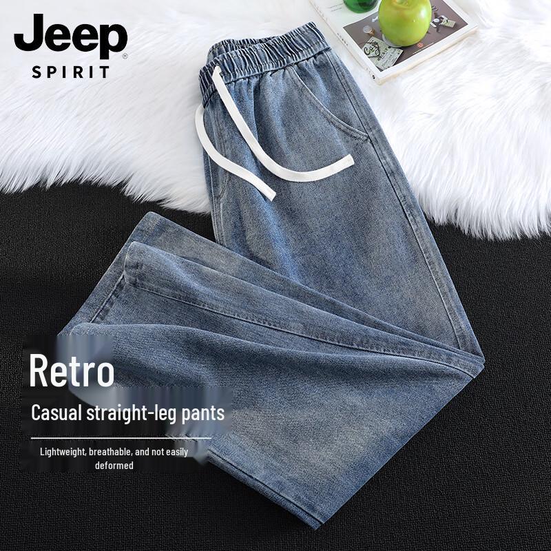 

JEEP SPIRIT Men s Relaxed Straight-Leg Casual Jeans XL