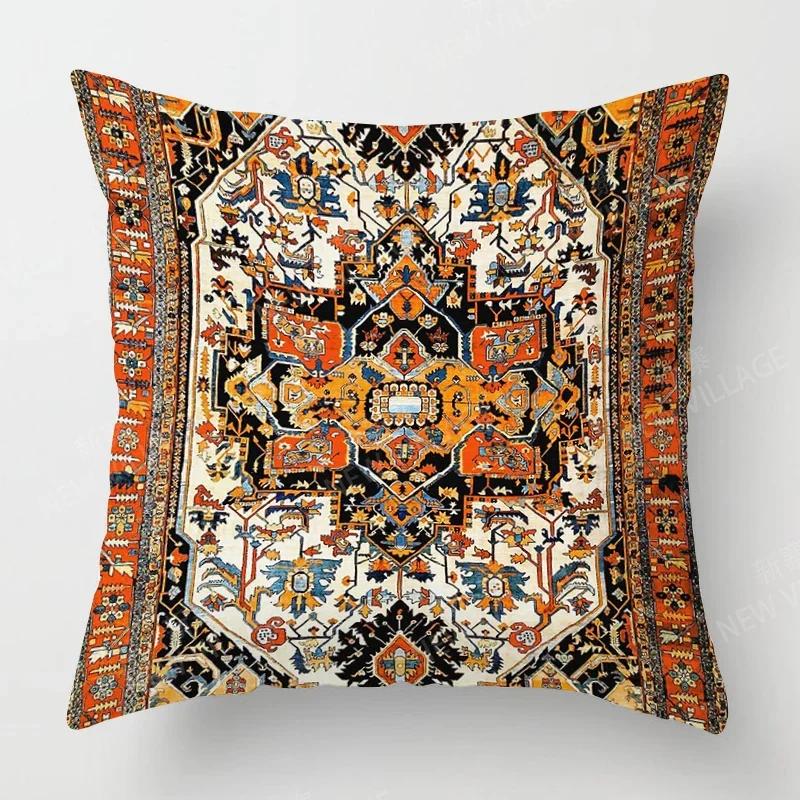 Jesienny wystrój domu jesienna poszewka na poduszkę dekoracyjną do salonu sofa boho 45x45cm 45*45 50*50 60x60cm 40*40 35x35cm Maroko