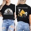 Angine De Poitrine Rock Band Tee Vintage Style Masked Graphic 2-Side T-Shirt