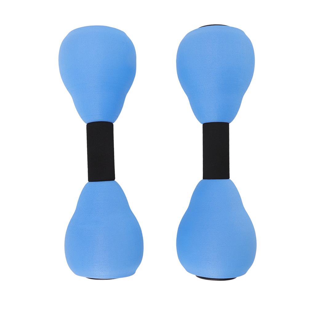 2pcs Water Floating Dumbbells EVA Foam Water Aerobic Exercise Foam Dumbbells for Swimming Pool