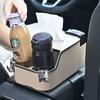 Car Auto Tissue Box Armrest Center Console Containor Drawer Storage Cup Interior Holder Organizer Accessories