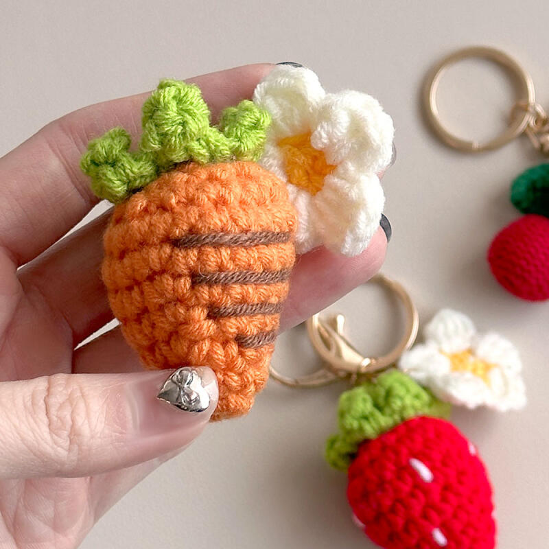 Double knit keyring
