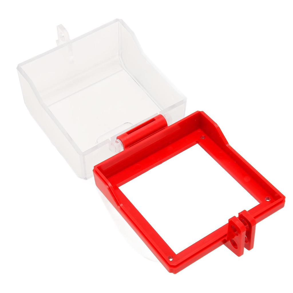 Emergency Stop Switch Cover Transparent LOTO Push Button Switch Protector for Electrical Equipments
