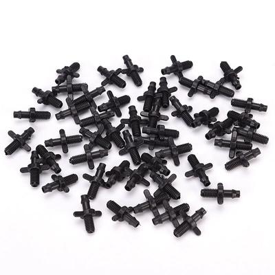 50pcs Adapter Cooling Joiner Connector Watering Drip Splitter Thread Irrigation