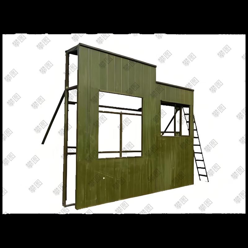 Outdoor Flat Climbing Wall Platform