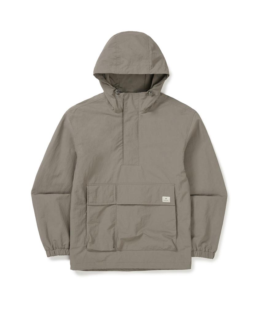 Snowpeak Apparel Camp Anorak (S25Zmcan10) Vintage Gray