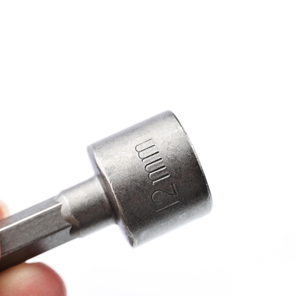 Rosfix Nasadki 5-12mm – Zestaw 14 Sztuk z Mocowaniem 1/4 | Wysokiej Jakości Stal Nierdzewna | Kompatybilne z Wiertarko-Wkrętarkami
