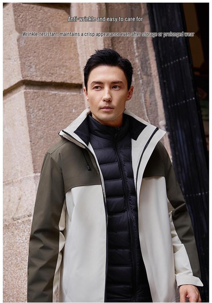 Winter Outdoor Workwear Jacket with Custom Logo for Employees