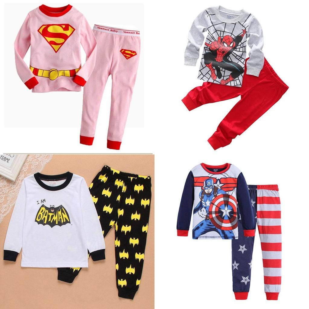 Luxurious Kids Superhero Spiderman Costume Set Baby Boy Girl Toddler Fancy Dress Outfits