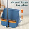 Foldable Brooms Dustpan Set Comfort Grip Long Handle Dustpan Set For Kitchen Resturants