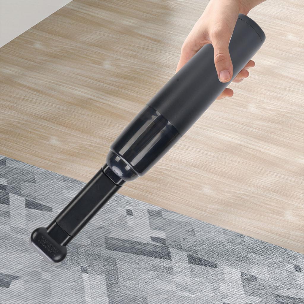 Handheld Cordless Car Vacuum with 8000Pa Suction Lightweight Slim Vacuum Cleaner 1200mAh Battery for Car Desk