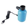Electric Air Pump Portable Blue Inflator Deflator Pump Perfect for Outdoor Camping with USB Port