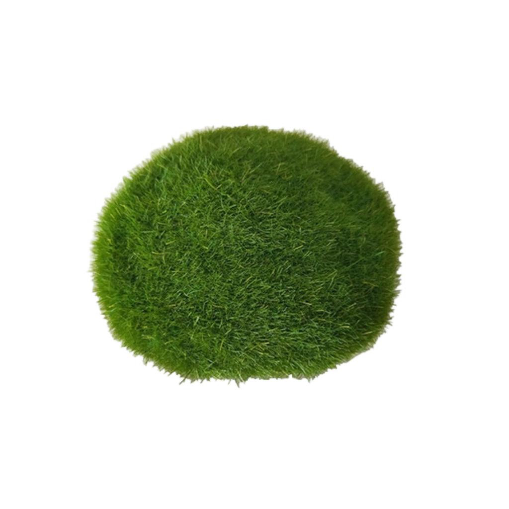 Simulated Moss Stone Micro Bonsai Decoration Fake Moss Stone Artificial Plush Stone