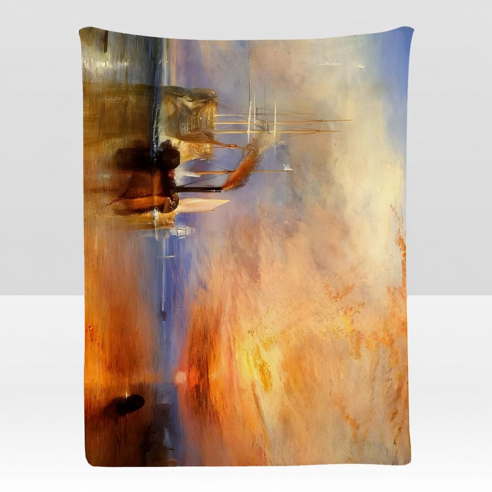 artist JWilliam TTurner Throw Soft Flannel Blanket for Bed Bedroom Sofa Picnic Throw Skinfriendly Breathable Gift Cover