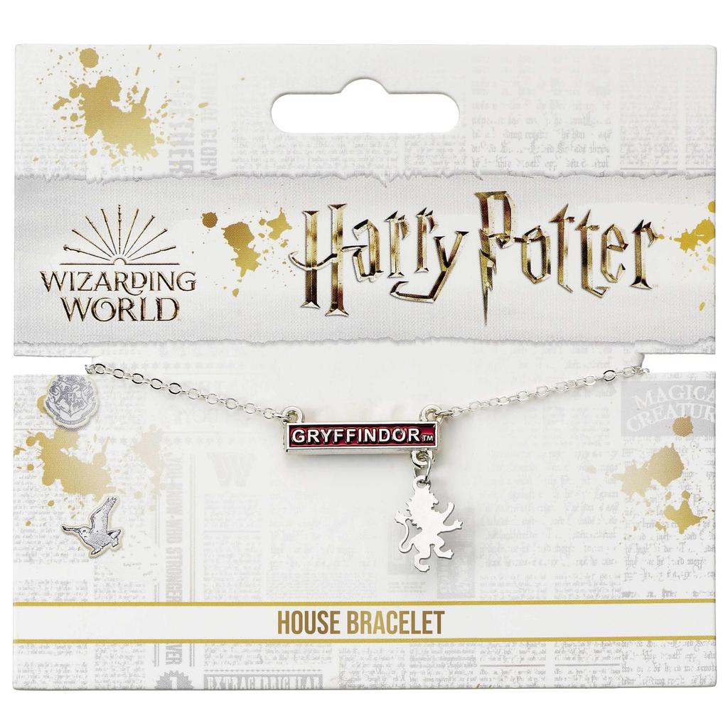 HARRY POTTER Gryffindor Bar Bracelet Silver
