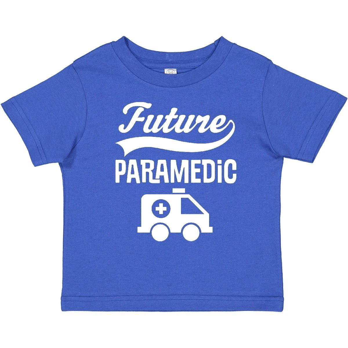 Inktastic Future Paramedic Ambulance Toddler T-Shirt Emt Medical First Responder 120
