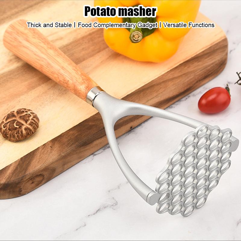 Crusher Pusher Multifunctional Kitchen Manual Food Pressor Tool Masher Potato Garlic Cutter Potato Whisk Meat Gadgets Home
