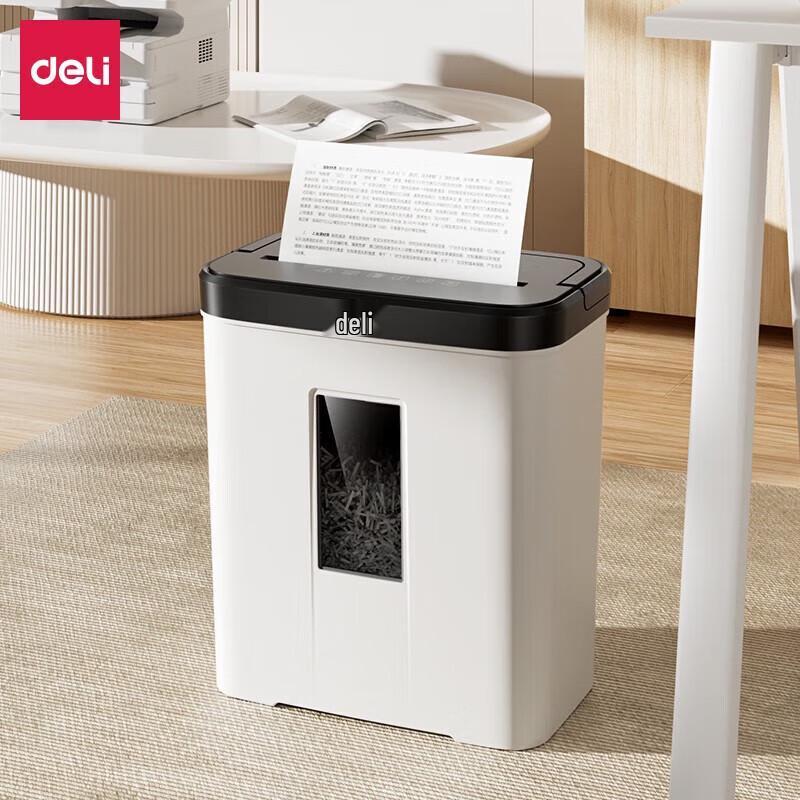 Deli 9939 Mini Cross-Cut Shredder CN Plug (adapter Included)
