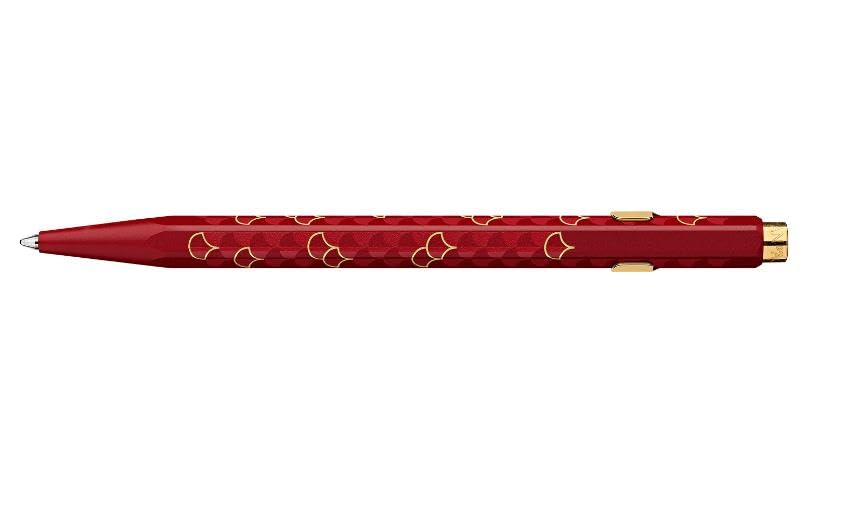 Kuličkové pero Caran 849 Dragon Burgundy Special Edition d'Ache NF0849-024
