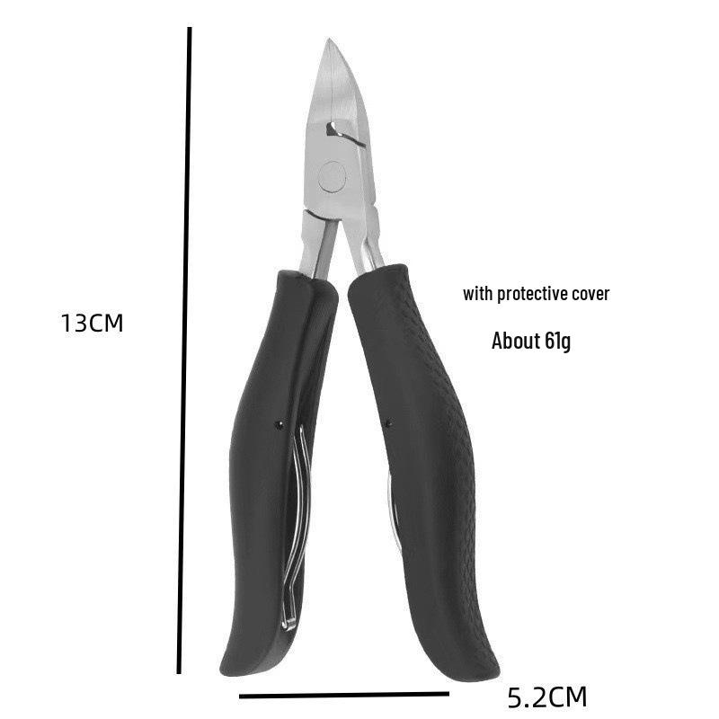 Stainless Steel Ingrown Toenail Nippers with Plastic Handle