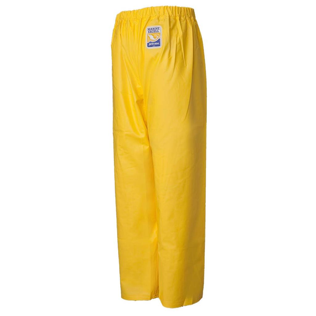 Marine Excel Regular Pants with Knee Pads, Yellow, Size 3L