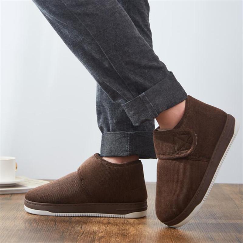 Winter Thick Plush Slippers Women Men Home Warm Women Shoes Indoor Outdoor Wear Cotton Shoes Unisex Slippers Footwear