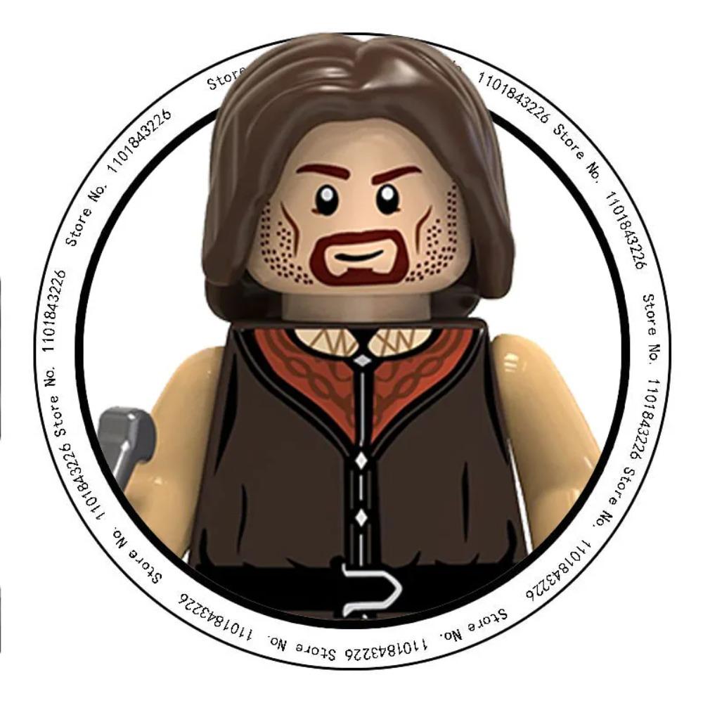 2025 Erste Veröffentlichung Der Herr der Ringe TV6401 Baustein Action Mini-Actionfigur Halloween Weihnachtsgeschenke für Kinder