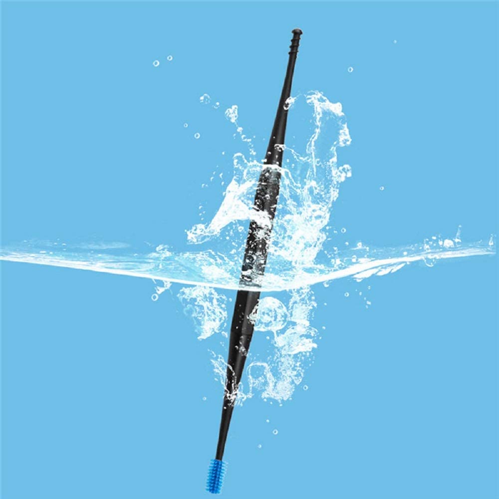 New style Ear Pick, Ear Wax Removal Tool, Ear Cleaner Silicone Spoon Cap Ear Spoon Reusable Spiral Ear Picker, Adults & Kids