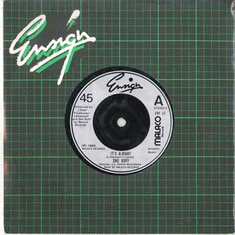 

7inch Record SHO NUFF Its Alright ENY37 ENSIGN 1980 UK Rock Used