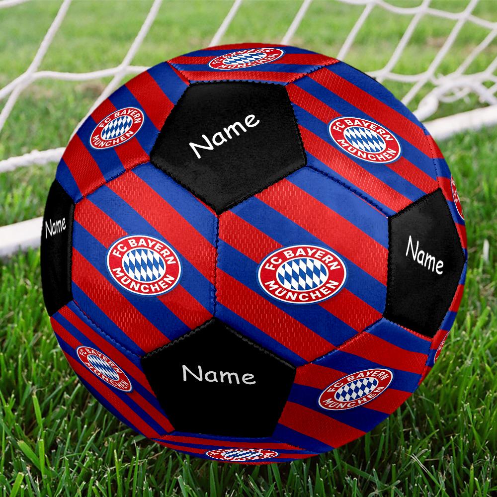 Custom Name Bayern Munich Theme Size 5 Soccer Ball, Suitable for Both Indoor and Outdoor Matches, a Gift Suitable for Everyone.
