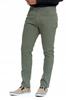 Men's Cotton Pants Classic Chino with Pockets Elegant MORAJ 31 GREEN