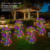 420/680LED Solar firecracker lights led copper wire fireworks lights string Christmas holiday ambient lights garden lawn lights