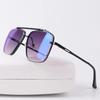 2025 New Fashion Luxury Classic Mach Six Style Gradient Lens Men Sunglasses Men Vintage Brand Design Sun Glasses Oculos De Sol
