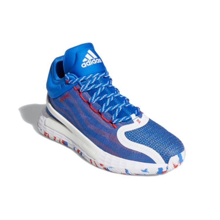 Adidas D Rose 11 Fast Dont Lie - Adidași Albastri pentru Bărbați Scarlet Cloud-White FX6561