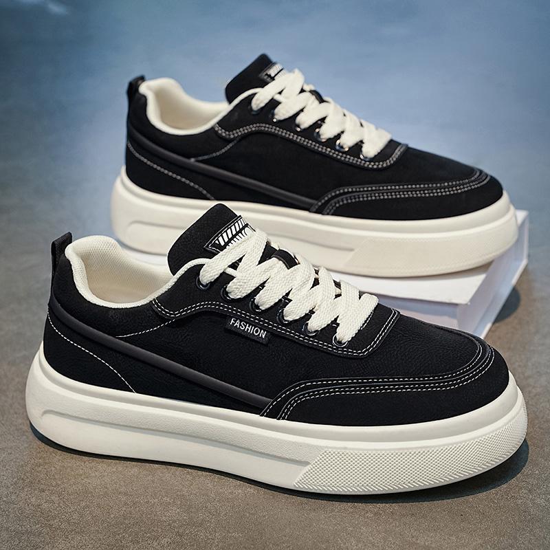Męskie Casualowe Cztery Pory Roku Modne Buty do Skateboardingu Studenckie Wygodne Sneakersy Chłopięce Modne Miękka Podeszwa Oddychające Buty