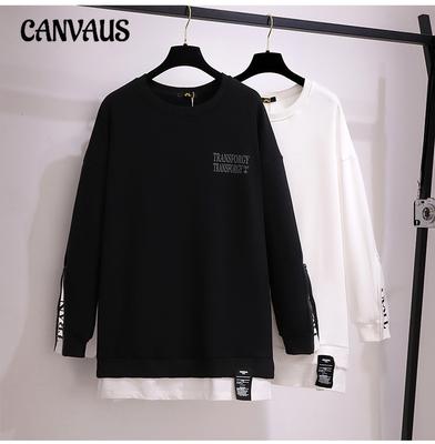 Spring and Autumn Women's Blouse Sweatshirt Women's Plus Size Batch Long Sleeve Tops