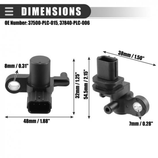 Camshaft Position Sensor TWO  For Honda Civic 2001-2003