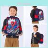 Spider-Man Blauwe Kinderrugzak Met Waterdicht Ademend Materiaal Voor School En Nachtveiligheid