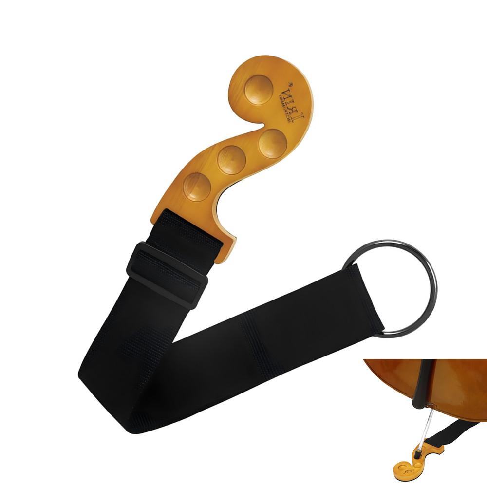 Trwała wiolonczela z litego drewna przeciwpoślizgowa regulowana długość antypoślizgowy stojak na stoper końcowy